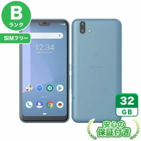 SIMフリー arrows U 801FJ ブルー32GB 本体[Bランク] Androidスマホ 中古 送料無料 当社3ヶ月保証