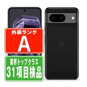 【中古】 Google Pixel8 128GB Obsidian Aランク SIMフリー 本体 au スマホ 【あす楽】 【保証あり】 【送料無料】 gp81aob8mtm