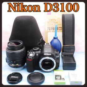 Nikon D3100★初心者向け★手ぶれ補正レンズ付★一眼レフカメラ