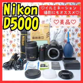 ❤Nikon D5000❤動画撮影OK❤イルミネーション撮影❤スマホ転送OK❤