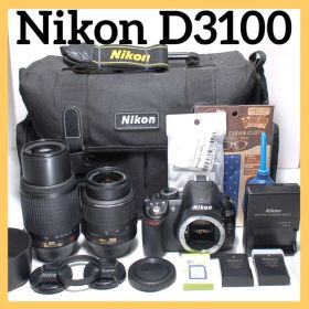 ✨スポーツ観戦におすすめ✨Nikon D3100✨ ダブルレンズ✨望遠レンズ
