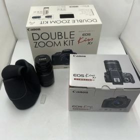 【全品ポイント10倍！要エントリー】【期間限定セール】キヤノン Canon デジタル一眼レフカメラ EOS Kiss X7 ダブルズーム 【中古】