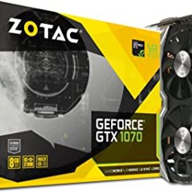 【中古】ZOTAC GEFORCE GTX 1070 MINI グラフィックスボード VD6148 ZTGTX1070-8GD5MINI01