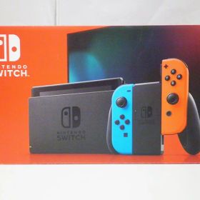 【中古】Nintendo Switch 本体 Joy-Con (L)ネオンブルー / (R)ネオンレッド バッテリー持続時間延長モデル 旧パッケージ 任天堂 HAC-001 HAD-S-KABAA【出雲店】