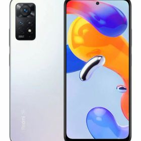 【中古】【安心保証】 Xiaomi Redmi Note 11 Pro 5G[128GB] SIMフリー ホワイト イオンモバイル版