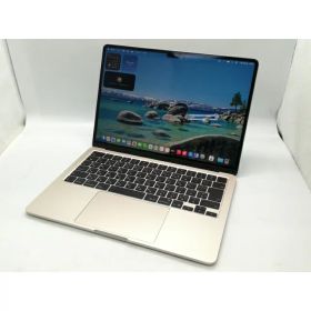【中古】Apple MacBook Air 13インチ (M4,2025) M4(CPU:10C/GPU:10C) 16GB/512GB スターライト MW103J/A【秋葉4号】保証期間1ヶ月【ランクB】