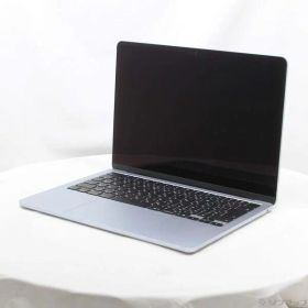【中古】Apple(アップル) MacBook Air 13.6-inch Early-2025 MC6U4J／A Apple M4 10コアCPU_10コアGPU 16GB SSD512GB スカイブルー 〔15.7 Sequoia〕 【262-ud】