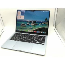 【中古】Apple MacBook Air 13インチ (M4,2025) M4(CPU:10C/GPU:8C) 16GB/256GB スカイブルー MC6T4J/A【広島】保証期間1ヶ月【ランクA】