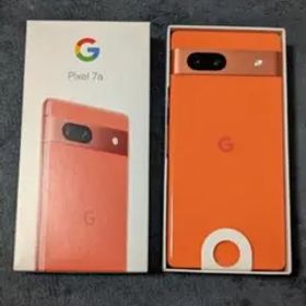 【新品未使用】Google Pixel 7a コーラル 128GB 限定セット