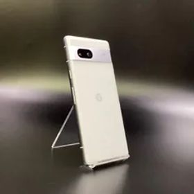 【全額返金保証】【最速発送】Google Pixel 7a 128GB スノー au SIMフリー G82U8 白ロム 動作確認済