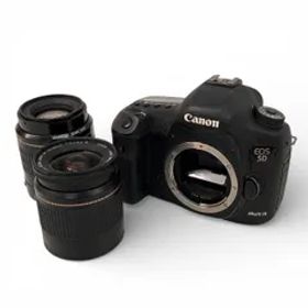 Canon キヤノン DS126321 EOS 5D Mark III デジタル 一眼 28-80mm F3.5-5.6 III 80-200mm F4.5-5.6 ダブルレンズセット ジャンク Z10792674