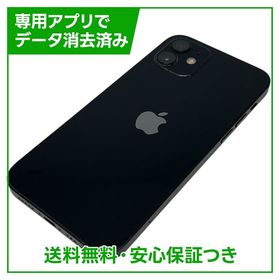 【バッテリー91%】iPhone 12 256GB ブラック SIMフリー ドコモ版