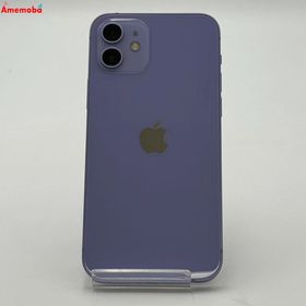 爆速発送iPhone12 64GB パープル MJNH3J/A AU版SIMフリー 訳あり品