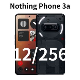 ナッシング(NOTHING)の【新品】Nothing Phone 3a｜12/256 ブラック｜SIMフリー(スマートフォン本体)