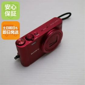 美品 DSC-WX300 Cyber-shot レッド 即日発送 デジカメ SONY 本体 土日祝発送OK 07000