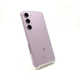 【全額返金保証】【最速発送】SAMSUNG Galaxy S23 256GB Lavender au SCG19 白ロム 動作確認済