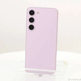 ソフマップ 〔中古品〕 Galaxy S23 256GB ラベンダー SCG19 au SIMフリー【344】