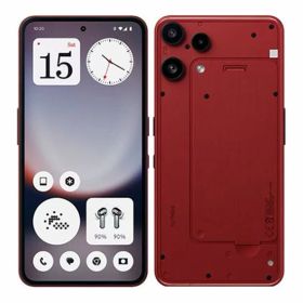 【中古】【安心保証】 Nothing Phone 3a Lite[128GB] 楽天モバイル レッド