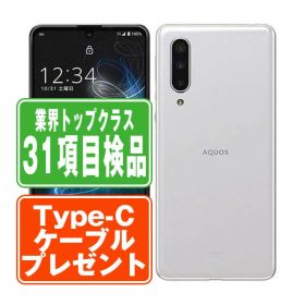 【中古】 SHG02 AQUOS zero5G basic DX ホワイト SIMフリー 本体 au スマホ シャープ 【あす楽】 【保証あり】 【送料無料】 shg02w7mtm