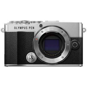 オリンパス OLYMPUS ミラーレス一眼カメラ(ボディ単体)シルバー PEN E-P7 ボディ シルバー