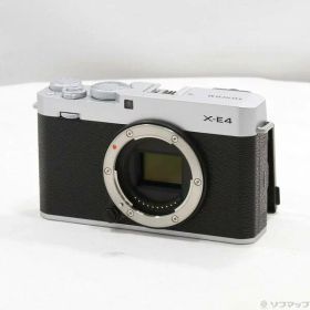 【中古】FUJIFILM(フジフイルム) FUJIFILM X-E4 ボディ シルバー 【305-ud】