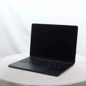 【中古】Apple(アップル) MacBook Air 13.6-inch Mid-2022 MLY43J／A Apple M2 8コアCPU_10コアGPU 8GB SSD512GB ミッドナイト 〔15.3 Sequoia〕 【377-ud】