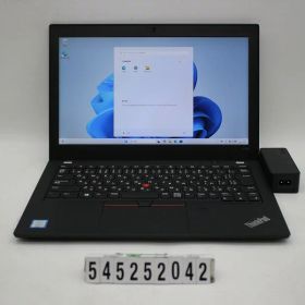 Lenovo ThinkPad X280 Core i5 8250U 1.6GHz/8GB/256GB(SSD)/12.5W/FHD(1920x1080)/Win11【中古】【20251203】