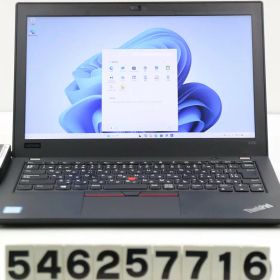 Lenovo ThinkPad X280 Core i5 8250U 1.6GHz/8GB/128GB(SSD)/12.5W/FHD(1920x1080)/Win11【中古】【20251204】