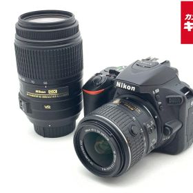 【中古】 【良品】 ニコン D5500 ダブルズームキット ブラック 【デジタル一眼レフ】
