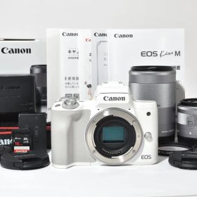 CANON EOS Kiss M ダブルズームキット C496