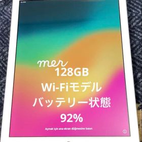 【バッテリー状態良好】128GB Apple iPad 第6世代 シルバー 本体