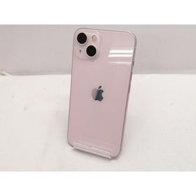 【中古】Apple UQmobile 【SIMフリー】 iPhone 13 128GB ピンク MLNE3J/A【仙台駅東口】保証期間１ヶ月【ランクC】