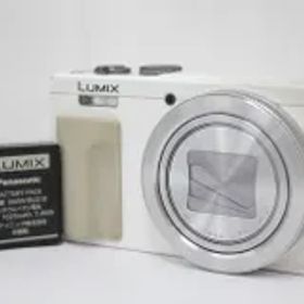 【返品保証】 パナソニック Panasonic LUMIX DMC-TZ85 ホワイト バッテリー付き コンパクトデジタルカメラ e5933
