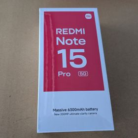 新品未開封 Xiaomi Redmi Note 15 Pro 5G チタングレー(スマートフォン本体)
