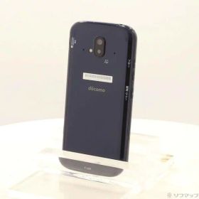 【中古】FCNT らくらくスマートフォン 64GB ネイビー F-52B docomo SIMフリー 【368-ud】