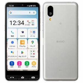 【中古】【安心保証】 BASIO active2 SHG12[64GB] au シルバー