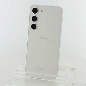 〔中古〕SAMSUNG(サムスン) Galaxy S23 256GB クリーム SC-51D docomo SIMフリー〔196-ud〕