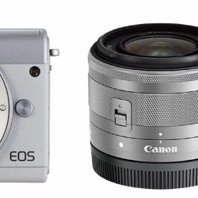 【中古】【非常に良い】Canon ミラーレス一眼カメラ EOS M100 ダブルレンズキット ホワイト EOSM100WH-WLK