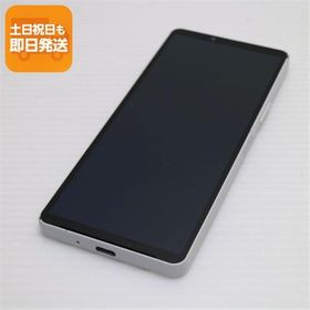 美品 SOG11 Xperia 10 V ホワイト AU スマホ SONY 即日発送 あすつく 土日祝発送OK
