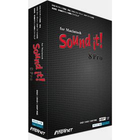 インターネット 〔Mac／メディアレス〕 Sound it！ 8 Pro ［Mac用］ SOUND IT ! 8 PRO MAC