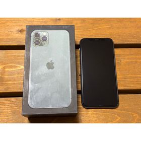 アイフォーン(iPhone)の【Apple iPhone11 Pro】ミッドナイトグリーン 64GB(スマートフォン本体)