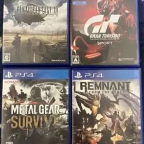 レムナントフロムジアッシュ/グランツーリスモスポーツ/FF15/MGサヴァイブ