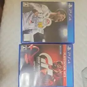 Fifa18とグランツーリスモSPORTです