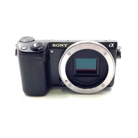 ソニー(SONY)の【全額返金保証】【最速発送】Sony デジタル一眼 α NEX-5T ボディ ブラック 動作確認済(ミラーレス一眼)