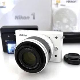 【ニコン】Nikon 1 J1 + 30-110mm F3.8-5.6 VR ＋SDカード 元箱入り #R412a