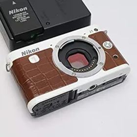 【中古】「非常に良い」Nikon ミラーレス一眼カメラ Nikon 1 J1 ホワイト ボディ