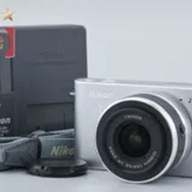 Nikon ニコン 【中古】Nikon ニコン 1 J1 標準ズームレンズキット シルバー ミラーレスカメラ