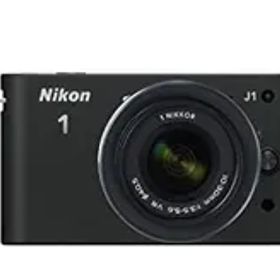 【中古】 Nikon ニコン ミラーレス一眼カメラ Nikon ニコン 1 (ワン) J1 (ジェイワン) 標準ズームレンズキット ブラックN1 J1HLK BK