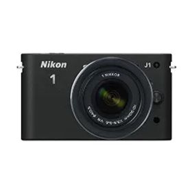 Nikon ミラーレス一眼カメラ Nikon 1 (ニコンワン) J1 (ジェイワン) ボディ ブラック N1 J1 BK(中古品)