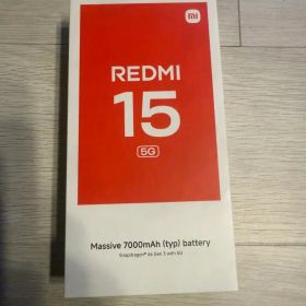 Xiaomi Redmi 15 5G ミッドナイトブラック 新品未使用